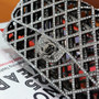 Chanel  Strass & Black Metal MINI EVENING BAG 