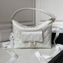 CHANEL MAXI HOBO BAG 2023 WHITE