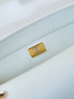  Chanel SS 2024 Sequins SMALL FLAP BAG White