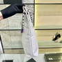Chanel  22 MEDIUM HANDBAG WHITE WITH Rainbow Metal SS2024