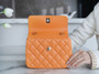 Chanel Trendy CC Flap Bag with Top Handle 2024 Orange