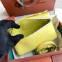 Loro Piana Extra Pocket L19  Grained Calfskin Yellow