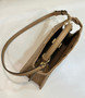 Fendi Peekaboo ISeeU Petite Brown interlaced leather bag with Selleria waxed thread