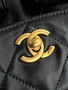 Chanel Supple Twins Hobo Bag Black Small  2024