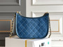 Chanel HOBO HANDBAG IN DENIM2024  Chanel HOBO HANDBAG IN DENIM2024