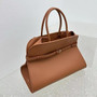 The Row Margaux belt 15  saddle bag Brown