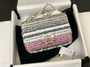Chanel MINI CLASSIC HANDBAG Embroidered Tweed, Sequins 