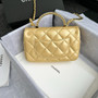 CHANEL MINI FLAP BAG WITH RESIN TOP HANDLE