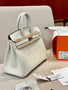 Hermes Nata Birkin 25 cm Togo Palladium Hardware