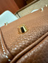 Hermes Lindy 30 Gold Togo Gold Hardware