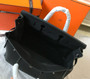 Hermes Hac 50 Travel Bag Black Togo Leather Palladium Hardware Hermes Hac 50 Travel Bag Black Togo Leather Palladium Hardware