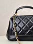 Chanel MINI BAG WITH TOP HANDLE BLACK