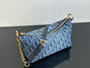 Christian Dior Diorstar Hobo Bag with Chain  Blue Denim Dior Oblique Jacquard Christian Dior Diorstar Hobo Bag with Chain  Blue Denim Dior Oblique Jacquard