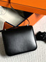 Hermès Constance 1-18 Clouté Black Box Calf Palladium Hardware
