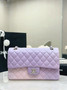 CHANEL CLASSIC 11.12 HANDBAG Cloudy Tie and Dye Calfskin With Silver Hardware