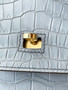 HERMES BIRKIN 30 BAG MATT PEARL GRAY ALLIGATOR GOLD HARDWARE HERMES BIRKIN 30 BAG MATT PEARL GRAY ALLIGATOR GOLD HARDWARE