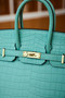 Hermes  Vert D'Eau Birkin Bag 25cm Niloticus Crocodile Leather Gold Hardware  Hermes  Vert D'Eau Birkin Bag 25cm Niloticus Crocodile Leather Gold Hardware