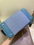 Hermes Birkin Cargo bag 35 Blue france/Blue france Canvas/Swift leather Silver hardware