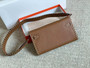 Hermes Gold Kelly To Go Tressage wallet With Gold Hardware
