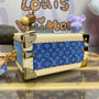 Louis Vuitton M24161 Petite Valise Denim Blue