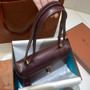 Loro Piana Extra Bag L27  Smooth Calfskin Azuki Beans  Loro Piana Extra Bag L27  Smooth Calfskin Azuki Beans