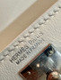 Hermès White Mini Kelly II Swift Leather Palladium hardware Hermès White Mini Kelly II Swift Leather Palladium hardware