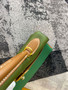 Special Order: Hermes Gold/Vert Vertigo/Vert Maquis Kelly 28 cm Togo Gold Hardware