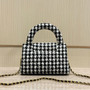  Chanel Kelly Mini Shopping Bag Houndstooth 
