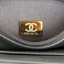 Chanel Small Kelly Shopper Grey Shiny Aged Calfskin Brushed Gold Hardware