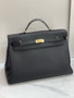 Hermes Kelly 50 Voyage Bag Palladium Hardware Togo Leather Limited Edition Hermes Kelly 50 Voyage Bag Palladium Hardware Togo Leather Limited Edition