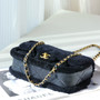 Chanel Shearling Lambskin FLAP BAG BLACK 2024