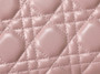Christian Dior Mini Lady Dior Bag Pink Saddle Cannage Lambskin 2024