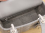  Christian Dior Mini Lady Dior Bag Grey Saddle Cannage Lambskin 2024