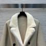 Brunello Cucinelli Reversible shearling coat with Precious patch
