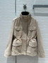 Loro Piana Mini Traveller Jacket  Lambskin Lotus Root 
