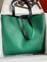 Hermes Double Sens Tote 30 Green/Black 