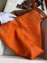 Hermes Double Sens Tote 30 Orange/Gold