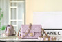 CHANEL FALL-WINTER 2024/25   SMALL FLAP BAG PURPLE