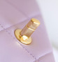 CHANEL FALL-WINTER 2024/25   SMALL FLAP BAG PURPLE