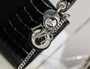 Christian Dior Mini Lady Dior handbag in Black Crocodile
