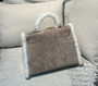 Hermes "Teddy" Mini Kelly Pluch II 20 Etoupe