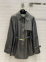 Fendi Blouson Black leather jacket