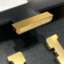 Hermès Constance Elan handbag in Black Epsom with Gold Hardware
