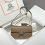 Hermès Constance Elan handbag in Etoupe Epsom with Palladium Hardware