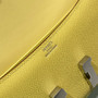 Hermès Constance Elan handbag in Jaune Poussin Epsom with Palladium Hardware