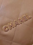 CHANEL FALL-WINTER 2024/25 22 SMALL HANDBAG CAMEL