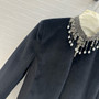 Christian Dior Embroidered Cropped Jacket Christian Dior Embroidered Cropped Jacket