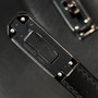 Hermès Limited Edition So-Black Mini Kelly Pochette Box Calf Leather  Hermès Limited Edition So-Black Mini Kelly Pochette Box Calf Leather