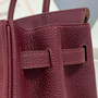 Hermès 18 Bordeaux Birkin 30 cm Togo Leather Gold Hardware 