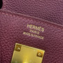Hermès 18 Bordeaux Birkin 30 cm Togo Leather Gold Hardware 